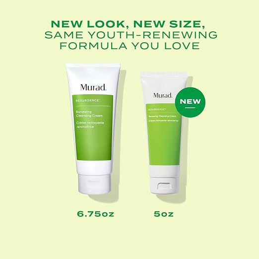 Murad Renewing Cleansing Cream - size and packaging view - Murad renewing cream face cleanser