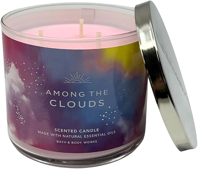 AMONG THE CLOUDS Bath & Body Works 3 Wick Candle alternate view 2