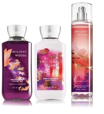 Bath & Body Works TWILIGHT WOODS Body Care Set