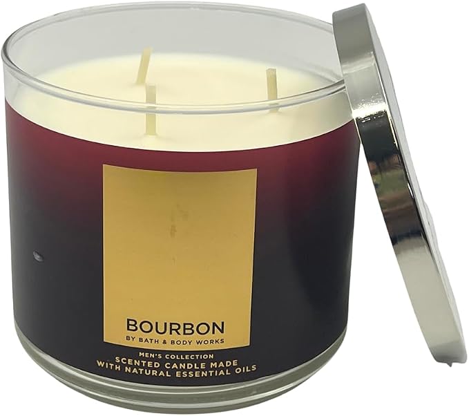BOURBON Bath & Body Works 3 Wick Candle alternate view 2