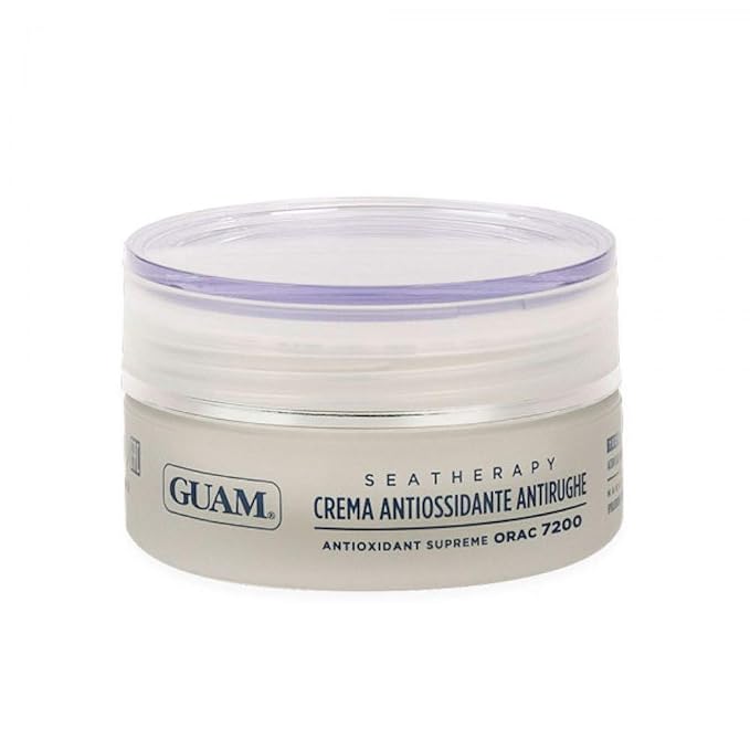 GUAM Seatherapy Antioxidant Face Moisturizer with Seaweed & Hyaluronic Acid - 50 ml, product packaging and container