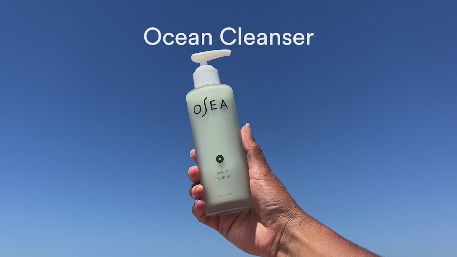 OSEA Ocean Cleanser ingredients or lifestyle product image for OSEA clean beauty shoppers at My Wrinkles Gone