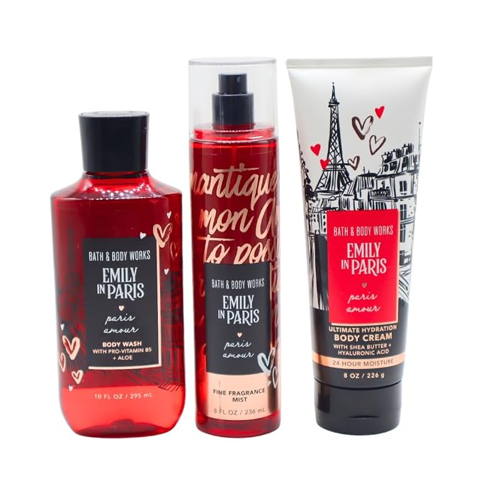 Bath & Body Works PARIS AMOUR Body Care Set