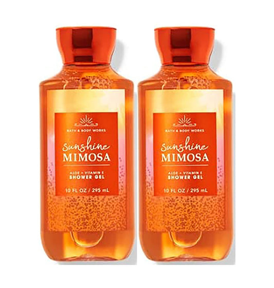 SUNSHINE MIMOSA Bath & Body Works Shower Gel 2-PACK