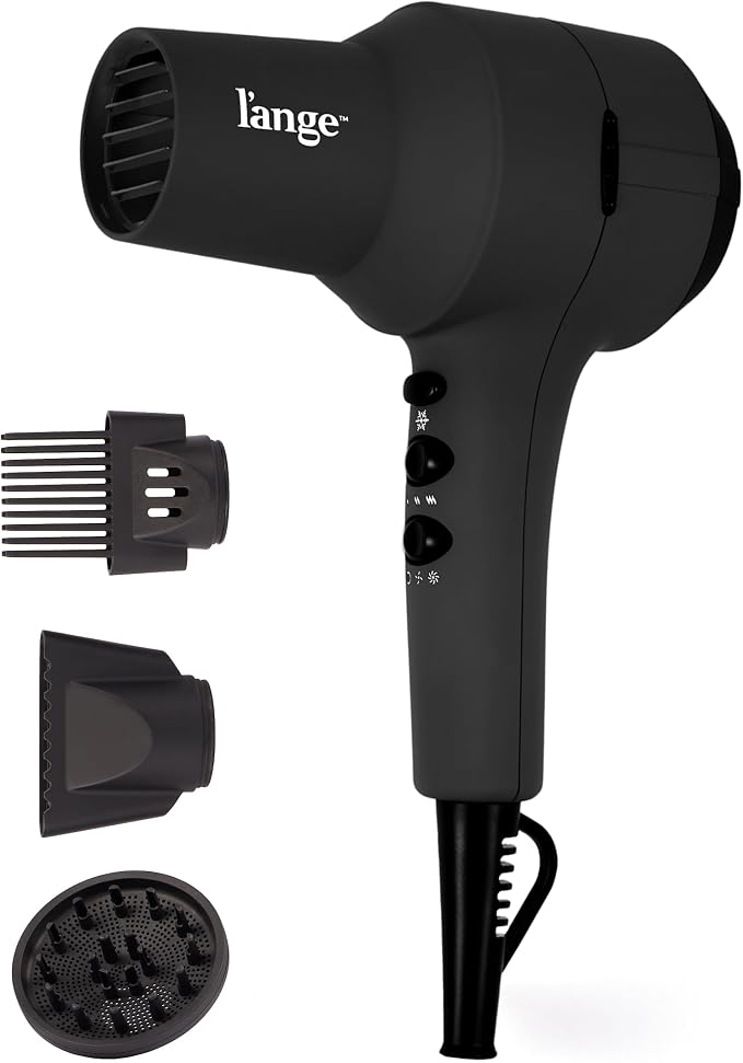 L'ANGE HAIR L'ANGE HAIR PowerStyle Turbo Ionic Hair Dryer Black product image 1