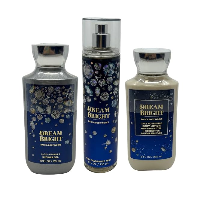 Bath & Body Works DREAM BRIGHT Body Care Set