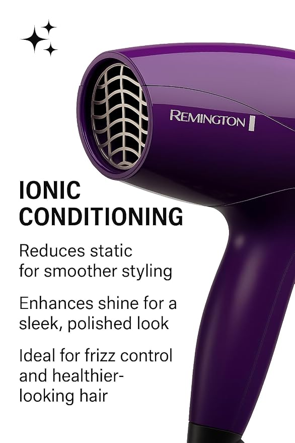 Remington Remington Ionic Compact Hair Dryer 1875W product image 3