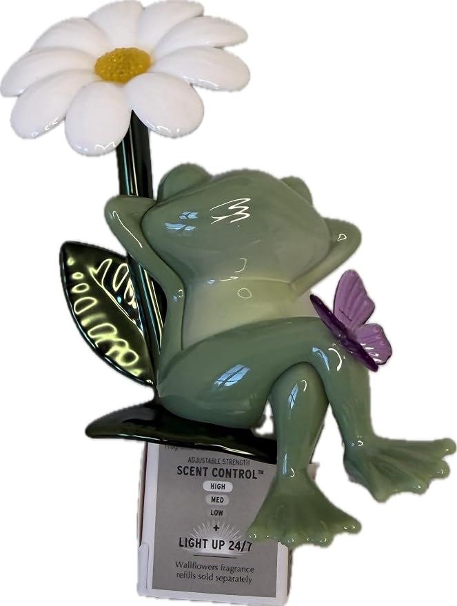 Bath & Body Works FROG WITH FLOWER Wallflowers Plug - alternate view 2