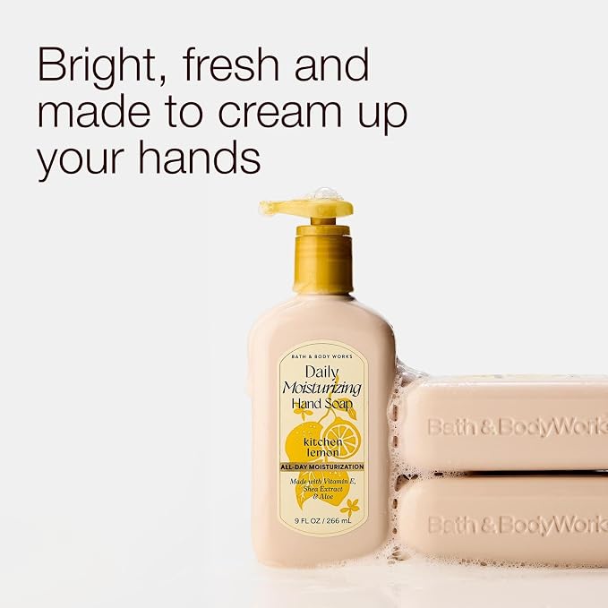 Kitchen Lemon Bath & Body Works Daily Moisturizing Hand Soap 3 Pack alternate product view 2