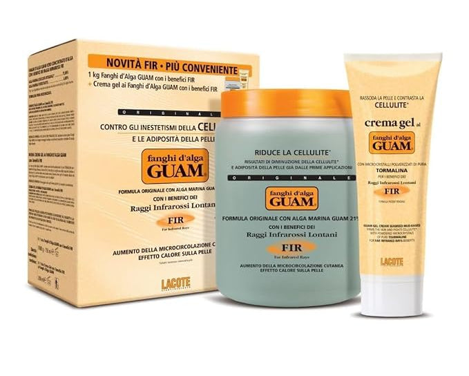 GUAM FIR 2-Piece Seaweed Body Wrap & Firming Gel Set, main product image