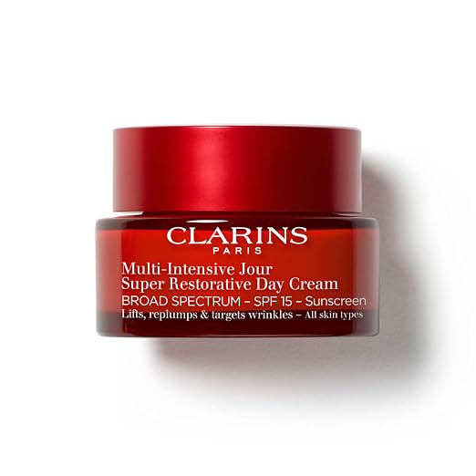 CLARINS Super Restorative Day Cream SPF 15 main product image for luxury anti-aging skincare and hydration
