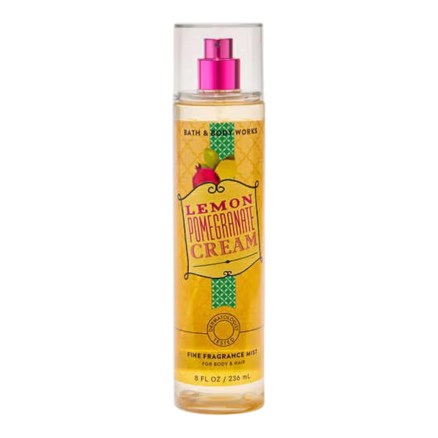 LEMON POMEGRANATE CREAM Bath & Body Works Fine Fragrance Mist 8 oz