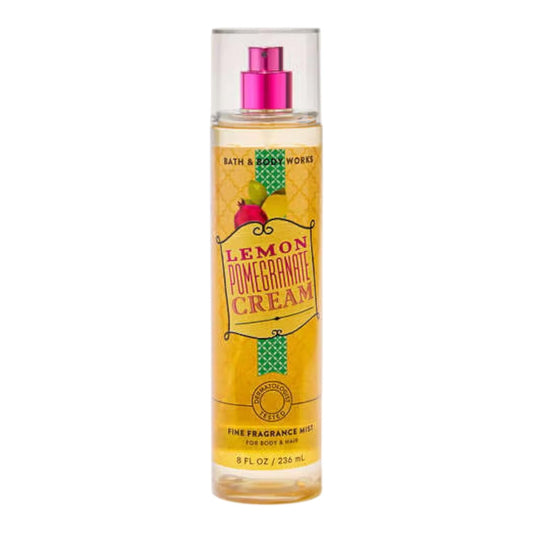 LEMON POMEGRANATE CREAM Bath & Body Works Fine Fragrance Mist 8 oz
