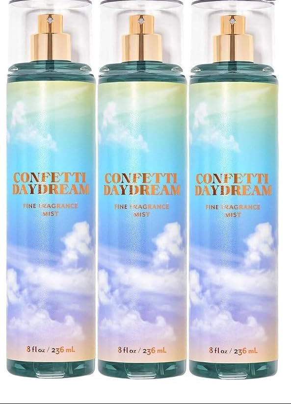 CONFETTI DAYDREAM Bath & Body Works Fine Fragrance Mist 3-Pack product image 1