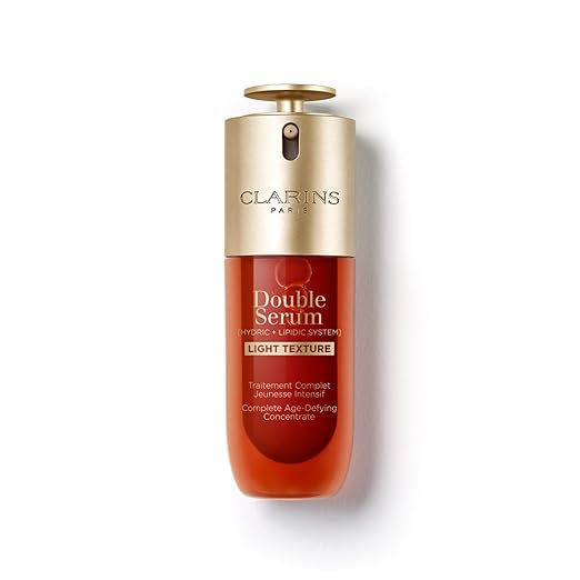 CLARINS Double Serum Light Texture main product image for anti-aging hydration firmness and radiance