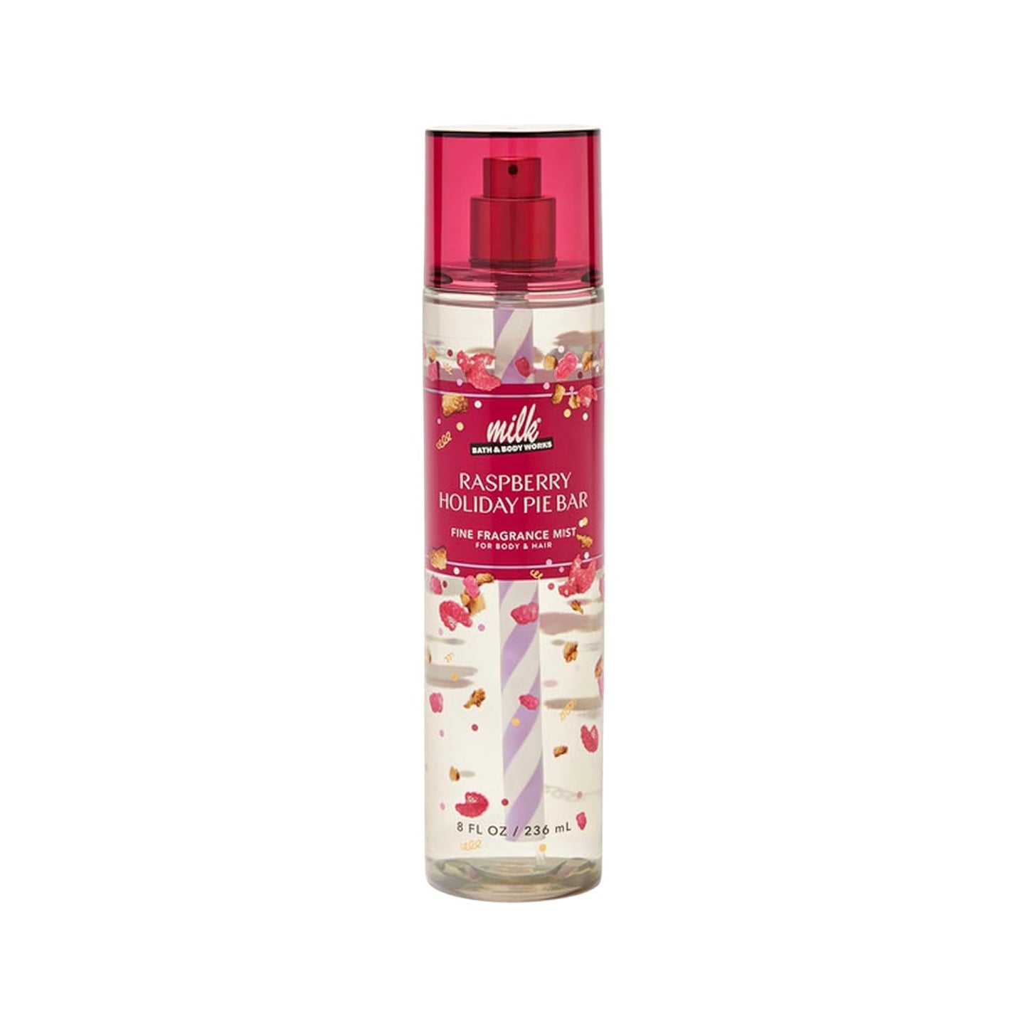 RASPBERRY HOLIDAY PIE BAR Bath & Body Works Fine Fragrance Mist 8 oz