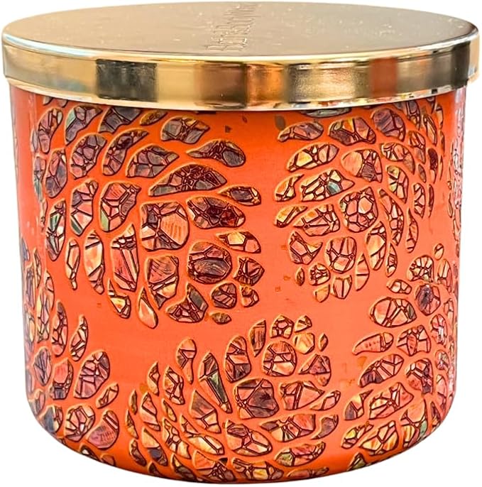 PUMPKIN PECAN WAFFLES Bath & Body Works 3 Wick Candle alternate view 3