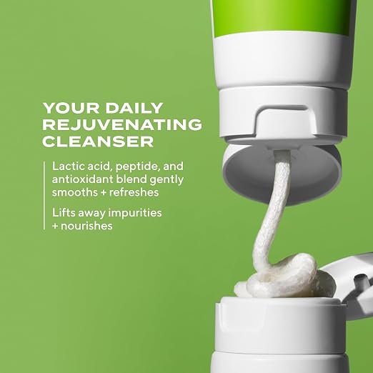 Murad Renewing Cleansing Cream - side packaging view - Murad renewing cream face cleanser