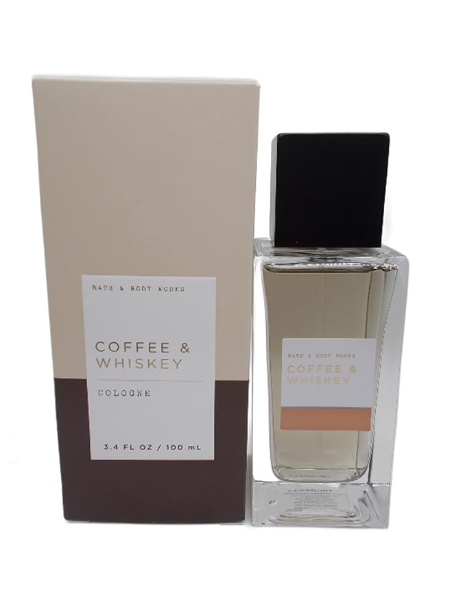 Bath & Body Works COFFEE & WHISKEY Men’s Cologne 3.4 fl oz bottle