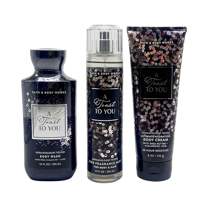 Bath & Body Works A TOAST TO YOU Body Care Set