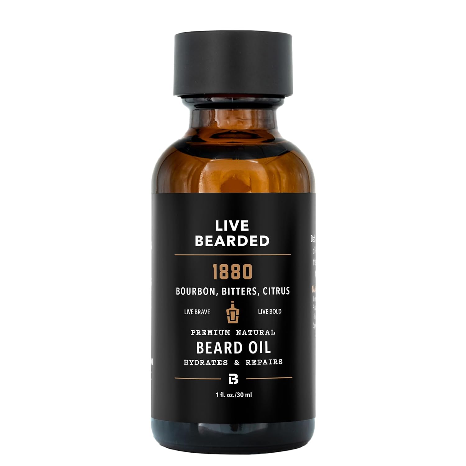LIVE BEARDED Beard Oil 1880 1 fl oz product image 1