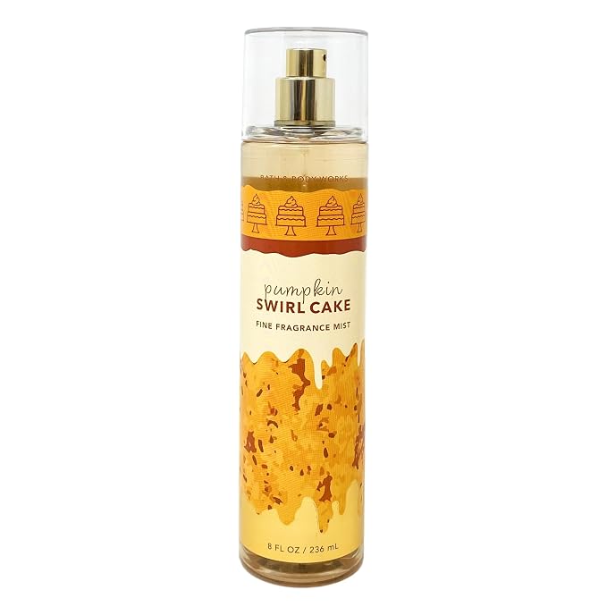 PUMPKIN SWIRL CAKE Bath & Body Works Fragrance Mist 3 Pack alternate view 2