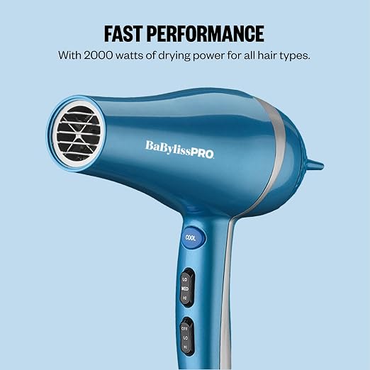 BaBylissPRO BaBylissPRO Nano Titanium 2000 Watt Hair Dryer product image 4