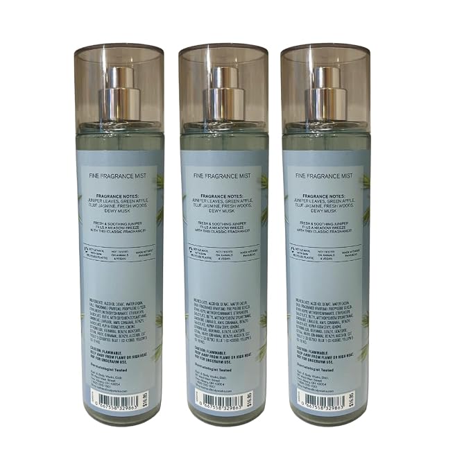 JUNIPER BREEZE Bath & Body Works Fine Fragrance Mist 3-Pack product image 2