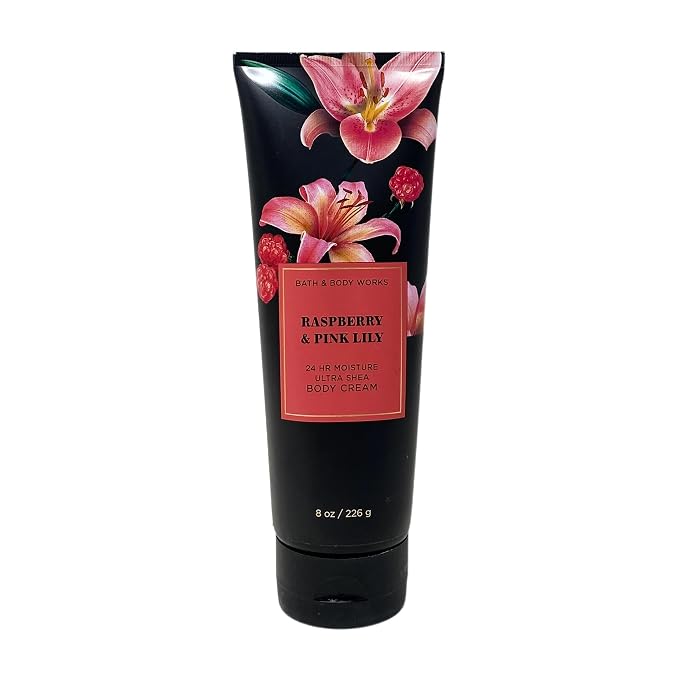 RASPBERRY & PINK LILY Bath & Body Works Body Cream 3-Pack product image 2