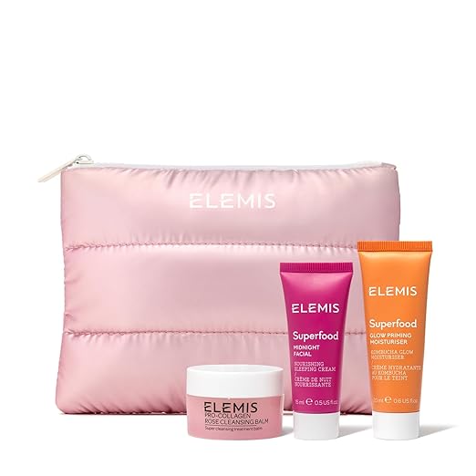ELEMIS Way to Glow Skincare Set with radiance skincare essentials