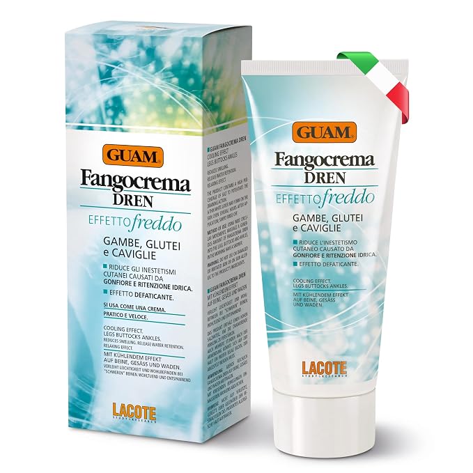 GUAM DREN Cold-Formula Seaweed Body Cream for Heavy-Looking Legs - 200 ml, main product image
