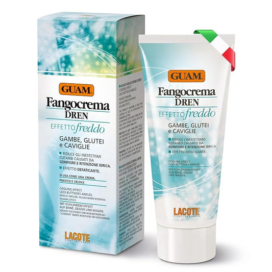 GUAM DREN Cold-Formula Seaweed Body Cream for Heavy-Looking Legs - 200 ml, main product image