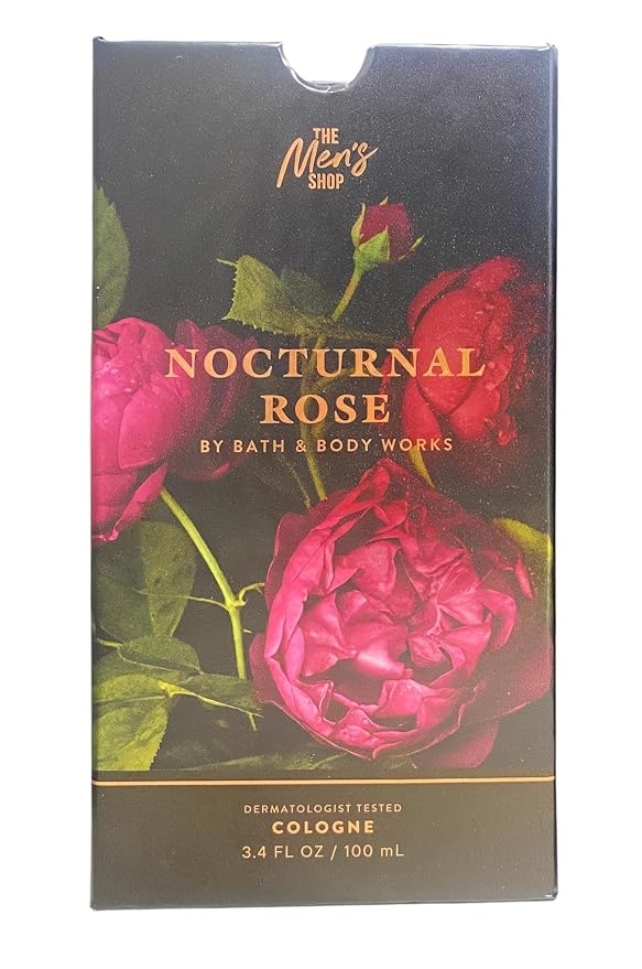 Bath & Body Works NOCTURNAL ROSE Men’s Cologne 3.4 fl oz bottle