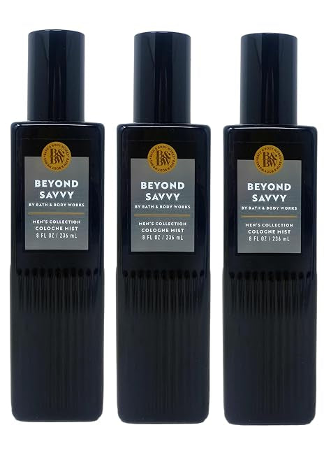 Beyond Savvy Bath & Body Works Men's Cologne Mist 3 Pack