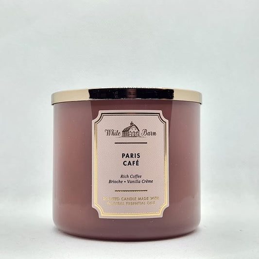 PARIS CAFÉ Bath & Body Works 3 Wick Candle