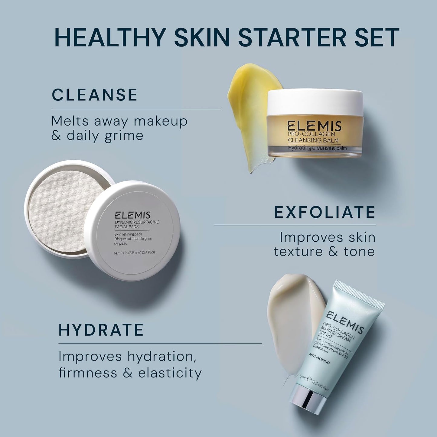 ELEMIS Healthy Skin Travel Set – Pro-Collagen Skincare Essentials