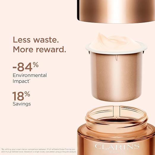 CLARINS Extra-Firming Day Moisturizer SPF 15 additional product detail image for luxury anti-aging skincare and hydration