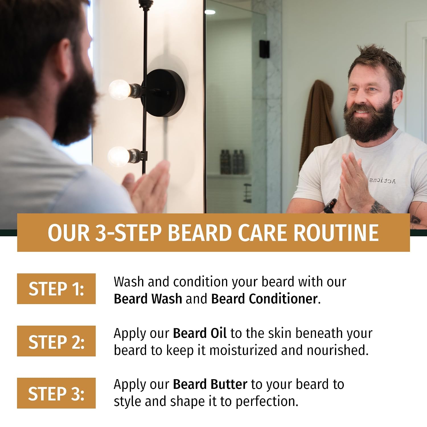 LIVE BEARDED Beard Wash 1880 8 oz product image 5