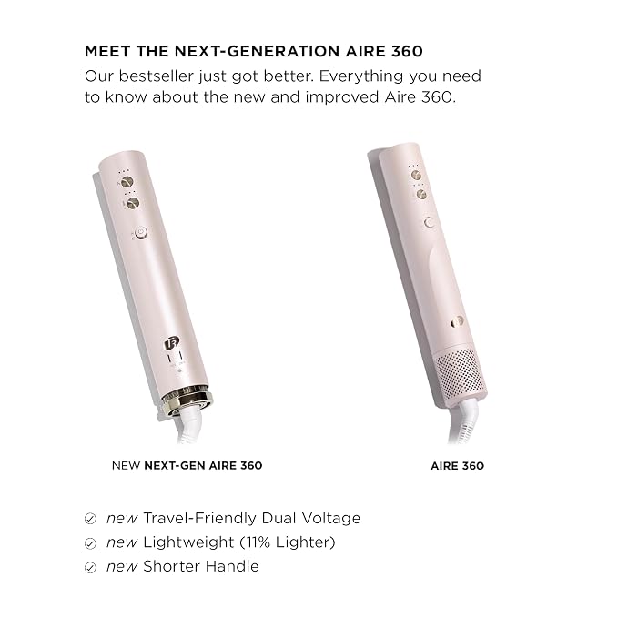 T3 T3 Aire 360 Ceramic Dual Voltage Air Styler Blowout Kit product image 3