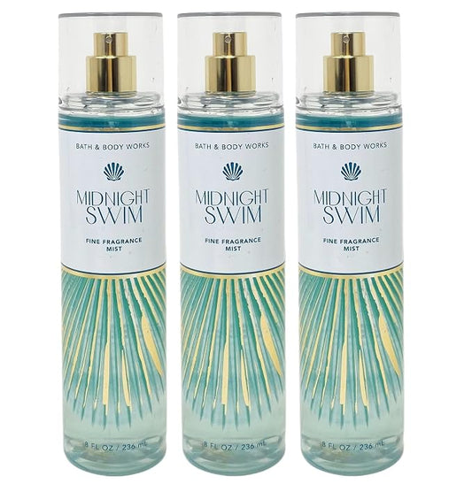 MIDNIGHT SWIM Bath & Body Works Fine Fragrance Mist 3-Pack product image 1