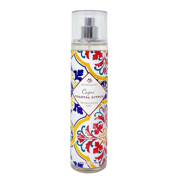 CAPRI COASTAL CITRUS Bath & Body Works Fine Fragrance Mist 3-Pack product image 2