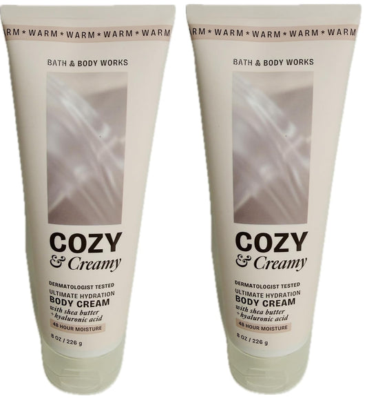 COZY & CREAMY Bath & Body Works Ultimate Hydration Body Cream 2-PACK