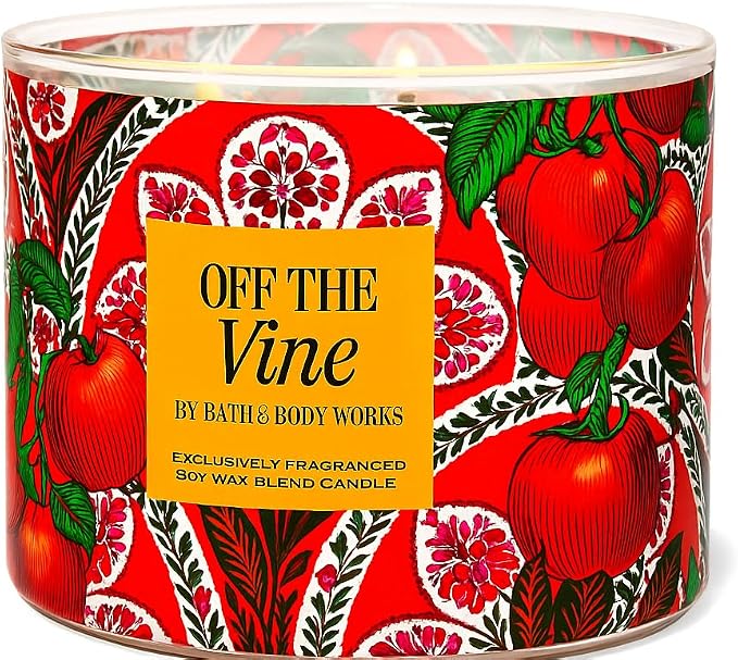 OFF THE VINE Bath & Body Works 3 Wick Candle