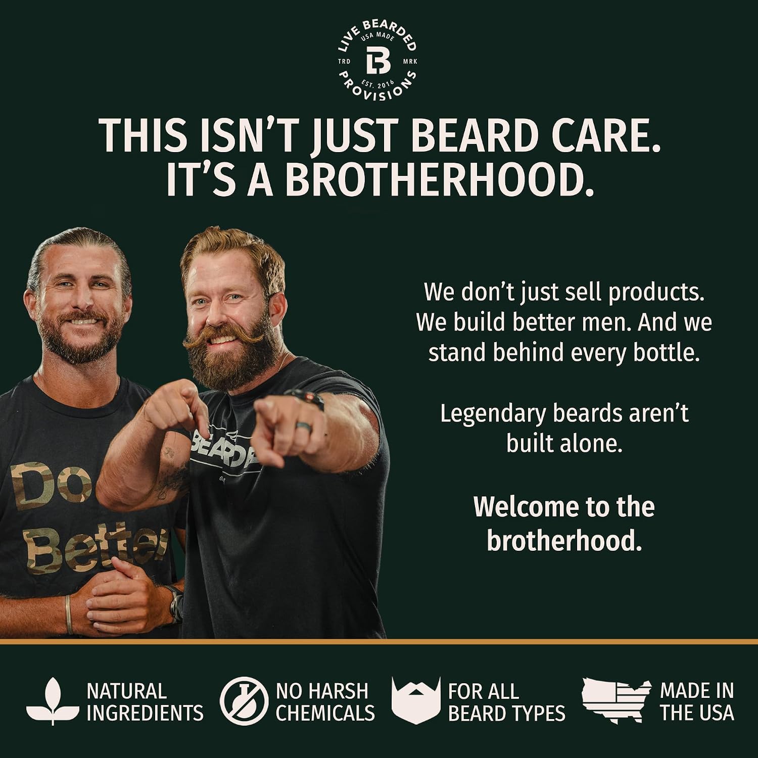 LIVE BEARDED Beard Wash 1880 8 oz product image 6