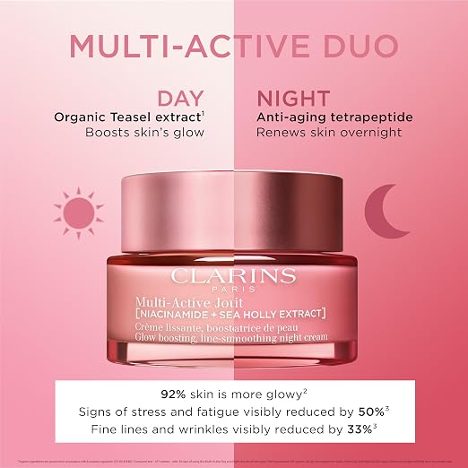 CLARINS Multi-Active Night Moisturizer additional product detail image for luxury anti-aging skincare and hydration