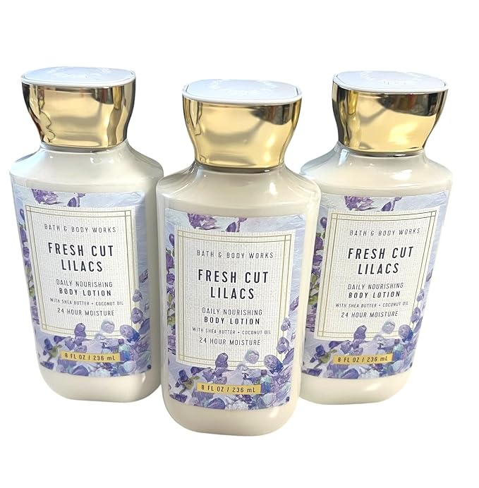 FRESH CUT LILACS Bath & Body Works Body Lotion 3 Pack alternate view 2