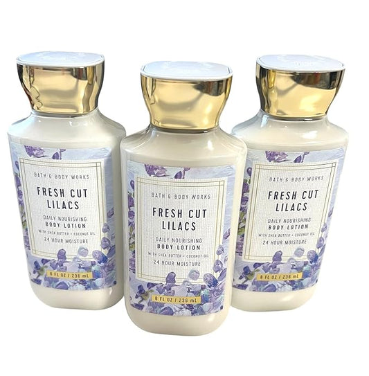 FRESH CUT LILACS Bath & Body Works Body Lotion 3 Pack alternate view 2