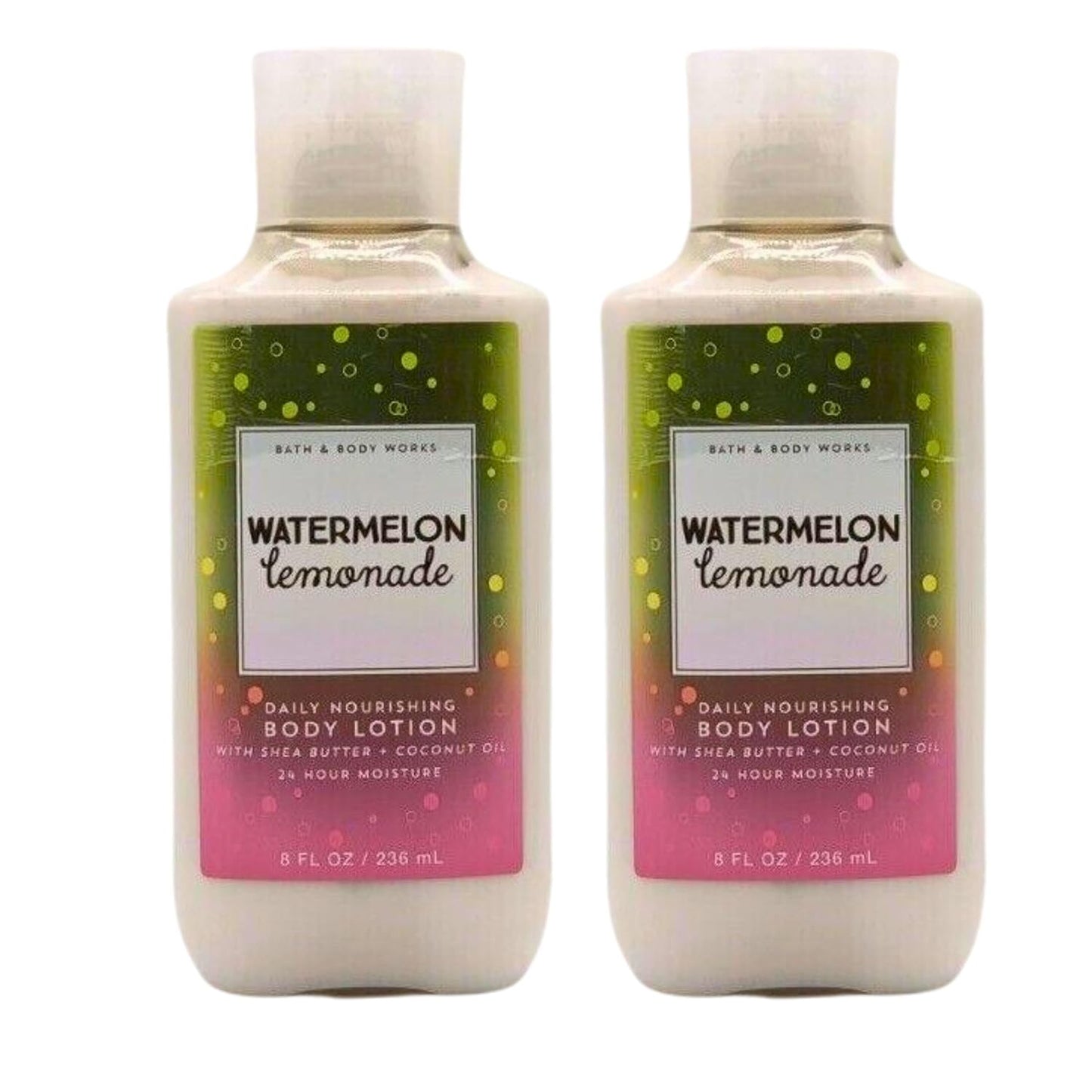 WATERMELON LEMONADE Bath & Body Works Body Lotion 2-Pack