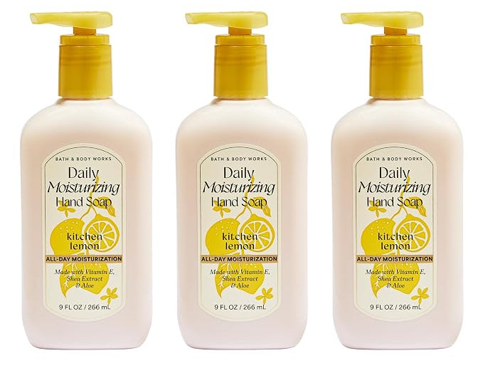 Kitchen Lemon Bath & Body Works Daily Moisturizing Hand Soap 3 Pack
