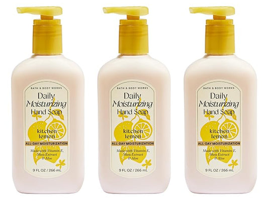 Kitchen Lemon Bath & Body Works Daily Moisturizing Hand Soap 3 Pack
